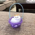 thumbnail image 2 of CanGonggg Funny Toys Cat In The Lace Hanging Doll Toy Mini Cat In Shoe With Meows Sounds Sleeping Cute Kitty Toys For Kids Boys Girls Kids Pillow Blue S Clues Toothless Tiana, 2 of 8