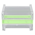 thumbnail image 1 of Transparent Tape Cutter, PP Shell Improving Work Efficiency Roll Tape Holder Space Saving Large Capacity  For Home Beige,Orange,Green, 1 of 8