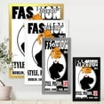 thumbnail image 4 of Designart 'Style Passion Life Fashion Woman V' Modern Framed Art Print, 4 of 4