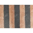 thumbnail image 6 of Chouhan Rugs Natural Jute Dark Grey Striped Rug Bohemian Rug Decor Rug Handwoven Rug Custom Rug Decorative Rug, 6 of 8