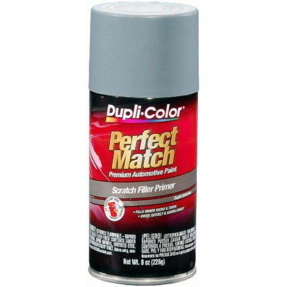 Dupli-Color (BPR0031-6 PK Gray Perfect Match Scratch Filler Primer - 8 oz. Aerosol, (Case of 6)
