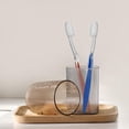 thumbnail image 5 of 50 Pcs Manual Toothbrushes Bulk, Disposable Toothbrushes Individually Wrapped for Travel, Homeless, Bnb (Red), 5 of 5