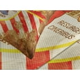 thumbnail image 4 of Ambesonne Detroit Quilted Bedspread Set 3 Pcs, Antique Old USA Flag, King Size, Multicolor, 4 of 5