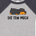 thumbnail image 4 of Inktastic Napping Dis Tew Much Rottweiler Boys or Girls Baby Bodysuit, 4 of 5