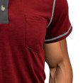 thumbnail image 3 of pstuiky camisetas de hombre, Sudadera con capucha de manga corta de color liso y estilo casual para hombre camisas casuales para hombre s, 3 of 3