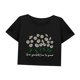 thumbnail image 3 of Camiseta casual de verano con cuello redondo para mujer, para oficina, playa, trabajo, vacaciones, viajes L, 3 of 7