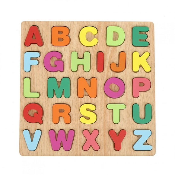 Wooden Building Block, Building Block Toy, For Home Halloween Gifts Office School Birthday Gifts Christmas Gifts Thanksgiving Gifts Capital Letter