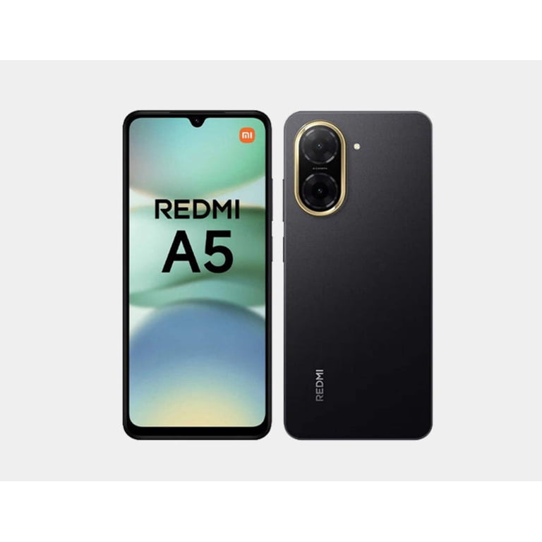 スマートフォン本体 Redmi A5 Black 4/128 Xiaomi Redmi A5 4G 128GB ROM 4GB RAM Dual SIM GSM Unlocked - Black