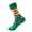 Green-A, variant on Christmas Mid Calf Socks, Unisex Fun Crew Socks with Christmas Print, Soft Comfy Breathable Polyester Blend, Perfect for Halloween Party, Daily Wear, and Gift Exchange