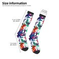 thumbnail image 2 of Naloa Starfish And Turtle Thigh High Socks Extra Long Stretchy Sock Women Over Knee High Opaque Stocking Daily Wear, 2 of 6