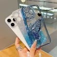 thumbnail image 2 of For iPhone 17 Pro Max 16 15 12 13 14 Fashion Women Lady Girl's Bling Diamond Butterfly Case Cover, 2 of 23