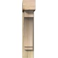 thumbnail image 2 of Ekena Millwork 8"W x 30"D x 38"H Imperial Block Rough Sawn Bracket w/ Offset Brace, Douglas Fir, 2 of 25