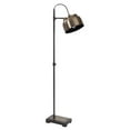 thumbnail image 5 of Bowery Hill Contemporary Industrial Floor Lamp in Antique Brass, 5 of 8