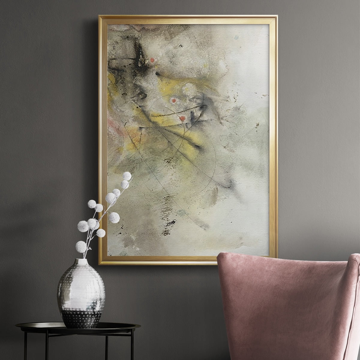 Soft Inspiration II Premium Framed Print, in Gold, Black, or Silver - Ready to Hang