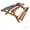 American Flag Eagle, variant on 5FT American Flag Picnic Table Cover with Bench Covers Set 4th of July Waterproof Windproof Camping Rectangle Tablecloths with Elastic Fitted Picnic Table Cover for 4th of July Outdoor Decor