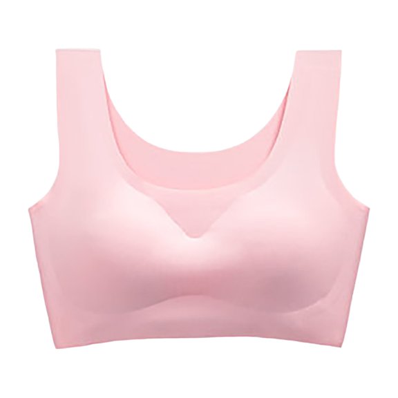 Vedolay Bras Women's Seamless Racerback Sports Bra,Pink M