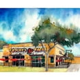 thumbnail image 3 of McCreery, Paul 14x12 Black Modern Framed Museum Art Print Titled - Torchys Tacos, 3 of 5