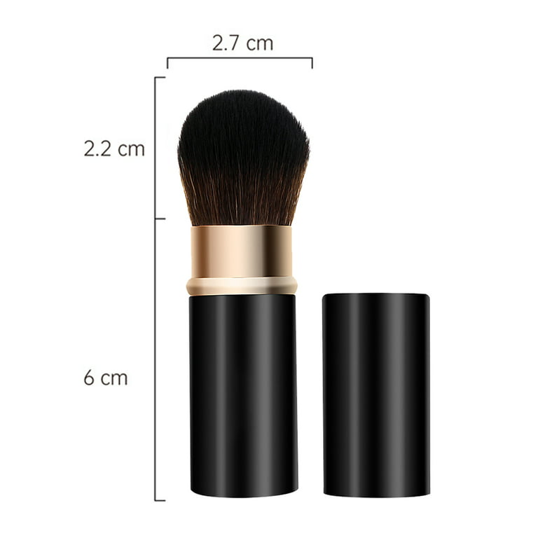 Rose Gold Mini Soft Powder Brush Portable Travel Foundation Brush For  Blushroom, Flat And Round Heads Cute Cosmetic Tool HHA 315 From Top_health,  $2.72