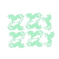 thumbnail image 4 of OUNONA Stickers De Pared Unicornios Luz Para De Habitaciones Y, 4 of 8