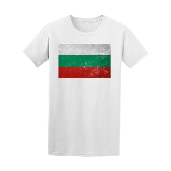 Old Grunge Bulgaria Flag Tee Men's -Image by Shutterstock