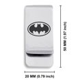 thumbnail image 2 of Stainless Steel Batman Classic Slim Money Clip Credit Card Holder, 2 of 2