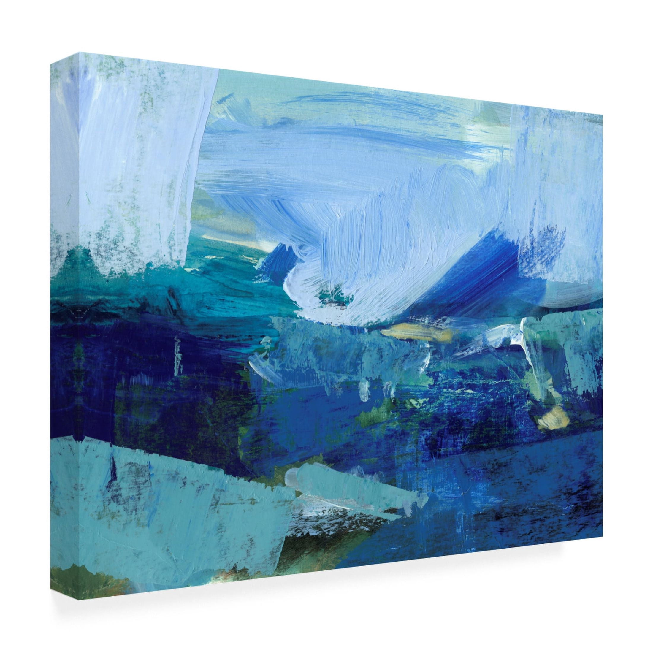 Trademark Fine Art Victoria Barnes  Wild Seas II Canvas Wall Art