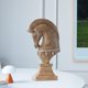 thumbnail image 5 of Estatua de caballo, figura decorativa, colección de manualidades, adorno de mesa, escultura de Animal para escritorio, , entrada, 5 of 7