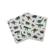 Dinosaur Beverage Napkins, 24 pack- Dino Party Decor