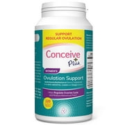 CONCEIVE PLUS Myo-Inositol & D-Chiro Inositol | 30-Day Supply | Optimal 40:1 Ratio | Folic Acid | PCOS | Healthy Hormone Balance & Ovarian Support for Women Supplement (120 Capsules)