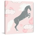 thumbnail image 2 of Marmont Hill Cloudy Unicorn Canvas Wall Art, 2 of 7