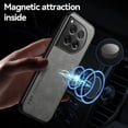 thumbnail image 4 of Funda de lujo a prueba de golpes para OnePlus 12, 12R, 11, 10T, funda protectora magnética integrada, soporte para coche, protección para teléfono, 4 of 5