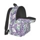 thumbnail image 5 of Disketp Lavender Flowers Mochila Escolar de Gran Capacidad y Peso Ligero, Mochila de Viaje Ideal para Escuela, Trabajo y Uso Diario, Cómoda y con Estilo, 5 of 8