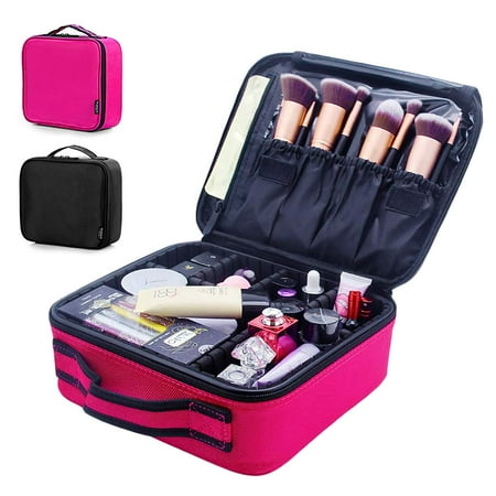 Comestic Train Case Makeup Toiletry Bag - Train Case With Makeup Comestic Train Case Makeup Toiletry Bag - Train Case With Makeup