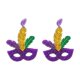 thumbnail image 1 of 1 par de pendientes colgantes de Mardi Gras para mujer, pendientes de modelado de langosta con forma de sombrero y labios con temática de carnaval para niñas, pendientes de acrílico de Mardi Gras para, 1 of 3
