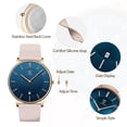 thumbnail image 4 of A ALPS Woman Watches Simple Watch for Woman Analog Ultra Thin Minimalist Wristwatches with Silicone Strap Gifts for Women, 4 of 8