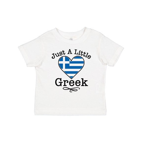 Inktastic Just a Little Greek Heritage Boys or Girls Toddler T-Shirt