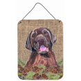thumbnail image 1 of Labrador Aluminium Metal Wall Or Door Hanging Prints, 1 of 1
