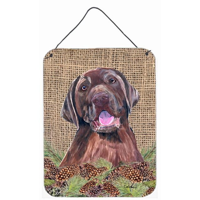 Labrador Aluminium Metal Wall Or Door Hanging Prints