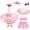Style D(Pink), variant on Forfamy Hawaiian Goose Outfit Summer Porch Goose Outfits Bikini Goose Clothes Cute Goose Costume for Outdoor Garden Yard Decor