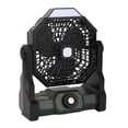 thumbnail image 1 of Ventilador De Iluminación Recargable Portátil, Pequeño ángulo Ajustable, Silencioso, Funciona Con Pilas, 2 Usos, Regulación De Velocidad Continua Para Viajes, 1 of 7