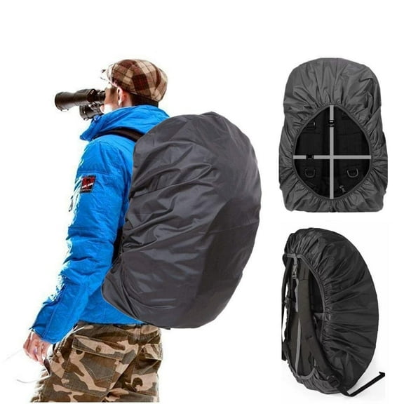 ManYmbyan Waterproof Backpack Rain Cover for (30-40L), Upgraded Anti-Slip Cross Buckle Straps, Triple Strengthened Layers - M