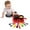 Red 7I2, variant on Staron under $5 15 Piece Kids Play Kitchen Set, Toy Fruit Vegetables with Cutting Food, Educational Pretend Play for Supermarket Role