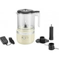 thumbnail image 2 of Open Box KitchenAid KFCB529QAC Cordless 5-Cup Food Chopper, Almond Cream, 2 of 8