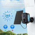 thumbnail image 2 of Solar Security Cameras Wireless Outdoor, Battery Powered 4MP 2.4Ghz&5Ghz WiFi Cameras for Home Surveillance, PIR/AI Motion Detection, IP66 Waterproof, Color Night Vision, 2-Way Audio, Cloud/SD Storag, 2 of 9