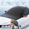 thumbnail image 5 of Magnetic Snow Cover for Car Windshield, Oxford Cloth Thickened Antifreeze Sunshade, Heat And Snow Protection, 5 of 6