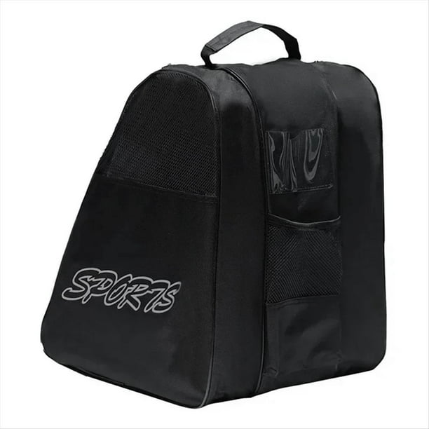 Bolsa para Patines, Transpirable, para Guardar Patines, Bolsa para Patines, Soporte para Patines, Bolsa para Patines de Velocidad, Color Negro