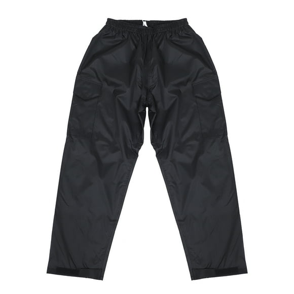 Pantalones impermeables de doble capa, transpirables y resistentes a la lluvia para adultos.