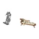 thumbnail image 5 of Figura De Caballero De Arte Nórdico, Escultura De Resina, Estatua Abstracta, Adorno Para Escritorio, Gabinete, Oficina, Mesa, Centro De Mesa, Entrada Con Sofá Cama De Madera En Miniatura,, 5 of 8