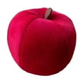 thumbnail image 3 of Peluche de manzana para decoración del hogar, lindo peluche, cómodo muñeco de peluche de manzana Rojo, 3 of 9