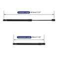 thumbnail image 4 of Unique Bargains 2 Pcs Rear Hatch Lift Support Struts Gas Spring No.1025425 for Ford KA Hatchback 1996-2008 Black, 4 of 7